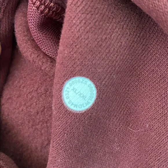 lululemon FLAWED Oversized 1/2 Zip Hoodie Size XL/XXL - Picture 7 of 10